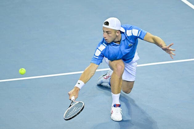 Tallon Griekspoor (Ned) TENNIS : Open Sud de France 2022 - Montpellier - 31 01 2022 JBAutissier Panoramic 