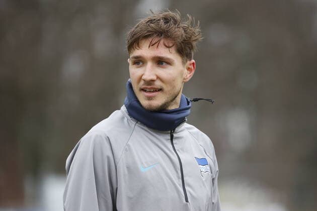 Deutschland, Berlin, Sportpark, GER, 1.FBL, Hertha BSC, Saison 2021 22, Training, Foto:Niklas Stark