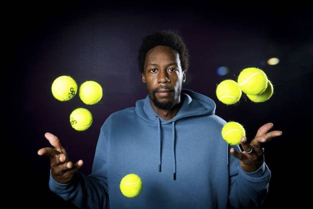 Gael Monfils (Fra) TENNIS : Gael Monfils - Open Sud de France 2022 - Montpellier - 01 02 2022 JBAutissier Panoramic 
