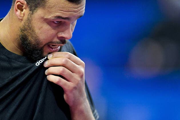 Jo Wilfried Tsonga (Fra) TENNIS : Open Sud de France 2022 - Montpellier - 01 02 2022 JBAutissier Panoramic 