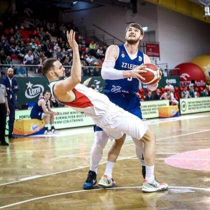 02.02.2022 Warszawa Koszykowka FIBA Europe Cup 2021, druga faza grupowa Legia Warszawa - ZZ Leiden N z Grzegorz Kulka Foto Adam Starszynski PressFocus 02.02.2022 Warsaw Basketball FIBA Europe Cup 2021, second stage Legia Warszawa - ZZ Leiden Grzegorz Kulka Credit Adam Starszynski PressFocus NEWSPIX.PL --- Newspix.pl  20220202PF_AS056