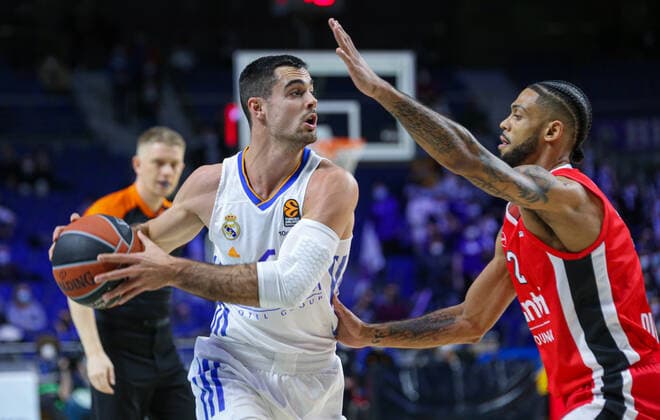 2nd February 2022; Wizink Center; Madrid; Spain; Turkish Airlines Euroleague Basketball; Real Madrid vs Olympiacos Piraeus; Alberto Abalde (Madrid) Madrid Madrid Spain Baloncesto Copyright: xAlbaxPachecox xAgenciaxLOFx