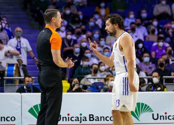 2nd February 2022; Wizink Center; Madrid; Spain; Turkish Airlines Euroleague Basketball; Real Madrid vs Olympiacos Piraeus; Sergio Llull (Madrid) 900 Cordon Press