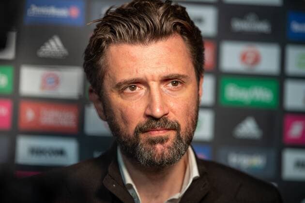 FCBB Geschaeftsfuehrer Marco Pesic (FC Bayern) im Interview, FC Bayern Basketball vs. Maccabi Fox Tel Aviv, Euroleague, 03.02.2022 Muenchen Bayern Deutschland