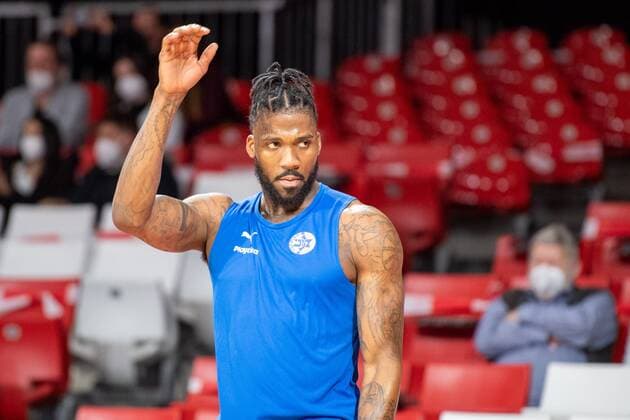 Jalen Reynolds 8 (Maccabi Fox Tel Aviv), FC Bayern Basketball vs. Maccabi Fox Tel Aviv, Euroleague, 03.02.2022 Muenchen Bayern Deutschland