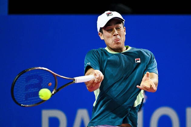 Mackenzie McDonald (usa) TENNIS : Open Sud de France 2022 - Montpellier - 03 02 2022 JBAutissier Panoramic 
