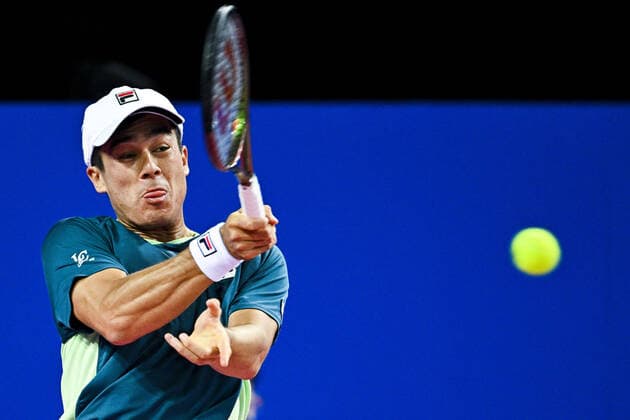 Mackenzie McDonald (usa) TENNIS : Open Sud de France 2022 - Montpellier - 03 02 2022 JBAutissier Panoramic 