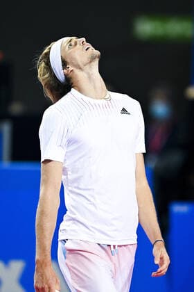 Alexander Zverev (Ger) TENNIS : Open Sud de France 2022 - Montpellier - 03 02 2022 JBAutissier Panoramic 
