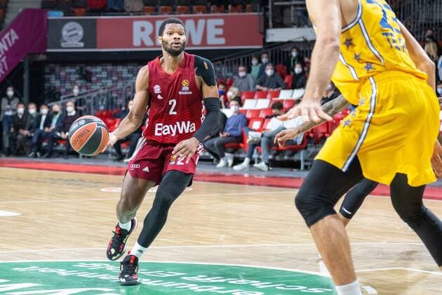 Corey Walden 2 (FC Bayern), FC Bayern Basketball vs. Maccabi Fox Tel Aviv, Euroleague, 03.02.2022 Muenchen Bayern Deutschland