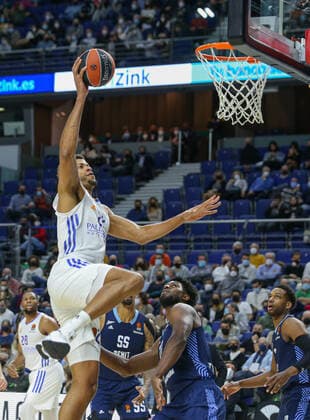 Basketball, EuroLeague, Real Madrid - Zenit St. Petersburg 4th February 2022; Wizink Center; Madrid; Spain; Turkish Airlines Euroleague Basketball; Real Madrid vs Zenit st Petersburg; Edy Walter Tavares (Madrid) Madrid Madrid Spain Baloncesto Copyright: xAlbaxPachecox xAgenciaxLOFx