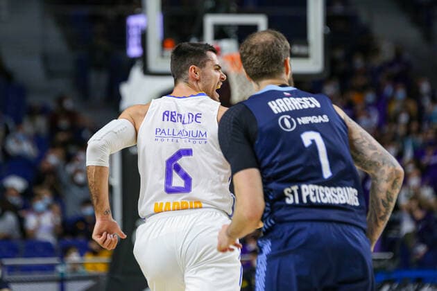 Basketball, EuroLeague, Real Madrid - Zenit St. Petersburg 4th February 2022; Wizink Center; Madrid; Spain; Turkish Airlines Euroleague Basketball; Real Madrid vs Zenit st Petersburg; Alberto Abalde (Madrid) Madrid Madrid Spain Baloncesto Copyright: xAlbaxPachecox xAgenciaxLOFx