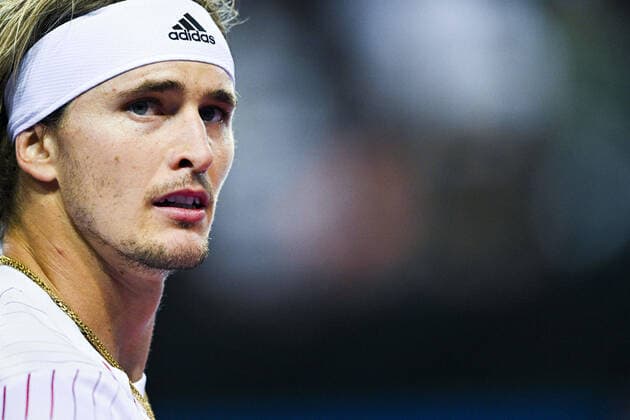 Alexander Zverev (Ger) TENNIS : Open Sud de France 2022 - Montpellier - 04 02 2022 JBAutissier Panoramic 