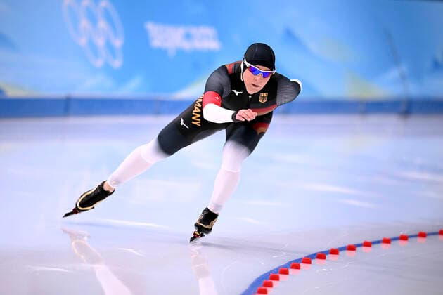 PECHSTEIN Claudia Team GER 3000m der Frauen am Samstag den 05.02.2022 in Peking Olympische Winterspiele 2022 in Peking China *** PECHSTEIN Claudia Team GER 3000m women on Saturday 05 02 2022 in Beijing Olympic Winter Games 2022 in Beijing China