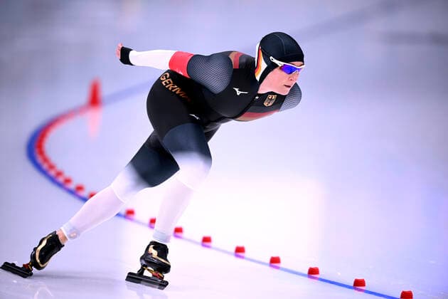PECHSTEIN Claudia Team GER 3000m der Frauen am Samstag den 05.02.2022 in Peking Olympische Winterspiele 2022 in Peking China *** PECHSTEIN Claudia Team GER 3000m women on Saturday 05 02 2022 in Beijing Olympic Winter Games 2022 in Beijing China
