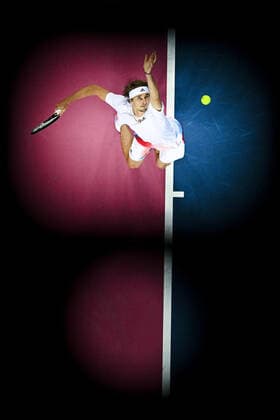 Alexander Zverev (Ger) TENNIS : Open Sud de France 2022 - Montpellier - 05 02 2022 JBAutissier Panoramic 