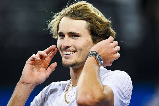 Alexander Zverev (Ger) TENNIS : Open Sud de France 2022 - Montpellier - 05 02 2022 JBAutissier Panoramic 