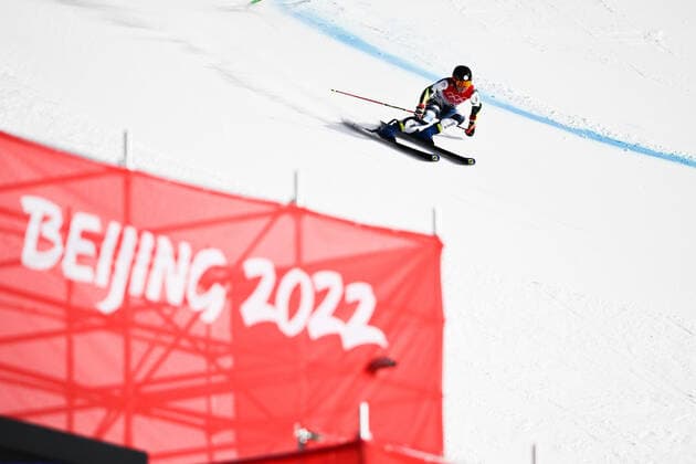 Photo LaPresse Marco Alpozzi February 07, 2022 Yanqing, China Beijing 2022 Winter Olympic Games, Olympische Spiele, Olympia, OS - Alpine Skiing - Women s Giant Slalom In the pic: Meta Hrovat  Copyright: xMarcoxAlpozzi LaPressex