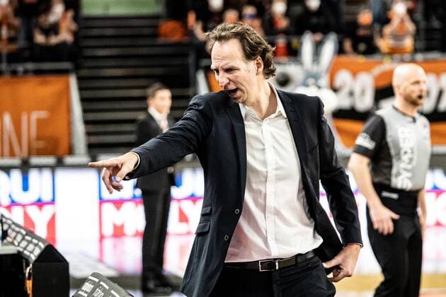 INGO FREYER (EWE BASKETS OLDENBURG, HEAD COACH) GER, Ratiopharm Ulm vs. EWE Baskets Oldenburg, easycredit 1.Bundesliga Basketball, 20.Spieltag, Saison 2021 22, 07.02.2022 Ratiopharm Ulm vs. EWE Baskets Oldenburg, 1.Basketball Bundesliga Neu-Ulm Copyright: xEibner-Pressefoto RogerxBuerkex EP_EER