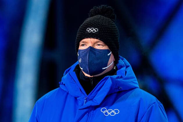 220208 Prince Albert II of Monaco at the medal ceremony for women s biathlon 15 km individual during day 4 of the 2022 Winter Olympics on February 8, 2022 in Zhangjiakou. Photo: Vegard Grott BILDBYRAN kod VG VG0231 bbeng Olympic Games, Olympische Spiele, Olympia, OS olympics winter olympics os ol olympiska spel vinter-os olympiske leker peking peking 2022 beijing 2022 beijing 2022 olympic games beijing 2022 winter olympic games peking-os beijing-ol vinter-ol medaljceremoni medaljeseremoni medal ceremony skidskytte biathlon skiskyting dam *** 220208 Prince Albert II of Monaco at the medal ceremony for women s biathlon 15 km individual during day 4 of the 2022 Winter Olympics on February 8, 2022 in Zhangjiakou Photo Vegard Grott PICTURE AGENCY code VG VG0231 bbeng olympic games olympics winter olympics os ol olympiska spel vinter Olympic Games Beijing Beijing 2022 Beijing 2022 Beijing 2022 Olympic Games Beijing 2022 Winter Olympic Games Beijing Olympic Games Winter Olympics Medal Ceremony Medal Ceremony Medal Ceremony Biathlon Biathlon Biathlon Dam,  Copyright: VEGARDxGRoTT BB220208VG067
