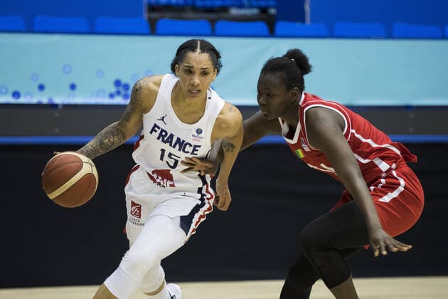 Gabby Williams of France BASKET BALL : France Vs Mali - Coupe du Monde - Feminines - 10 02 2022 NikolaKrstic Panoramic 