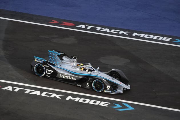 Stoffel Vandoorne (BEL) Mercedes IQ, Formel E, FIA Weltmeisterschaft, Saison 8, Mexiko- City E- Prix, 11.02.2022, MEX