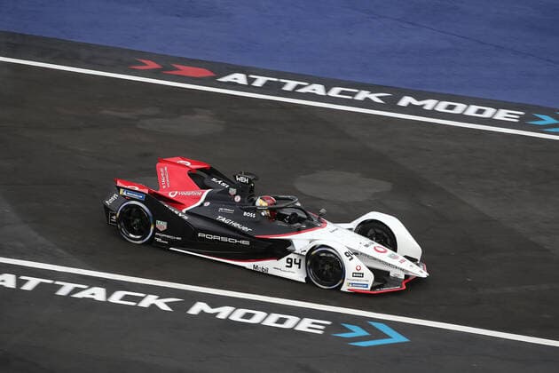 Pascal Wehrlein (GER) TAG Heuer Porsche, Formel E FIA Weltmeisterschaft, Saisonn 8, Mexiko- City E- Prix, 11.02.2022, MEX