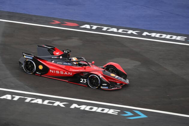 Sebastian Buemi (SWI) Nissan IM03, Formel E FIA Weltmeisterschaft, Saison 8, Mexiko- City E- Prix, 11.02.2022, MEX