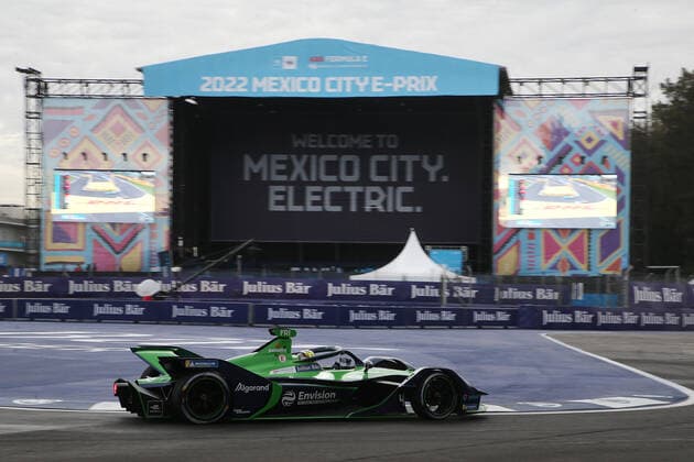 Robin Frijns (NED) Envision Racing, Formel E FIA Weltmeisterschaft, Saison 8, Mexiko- City E- Prix, 12.02.2022, MEX