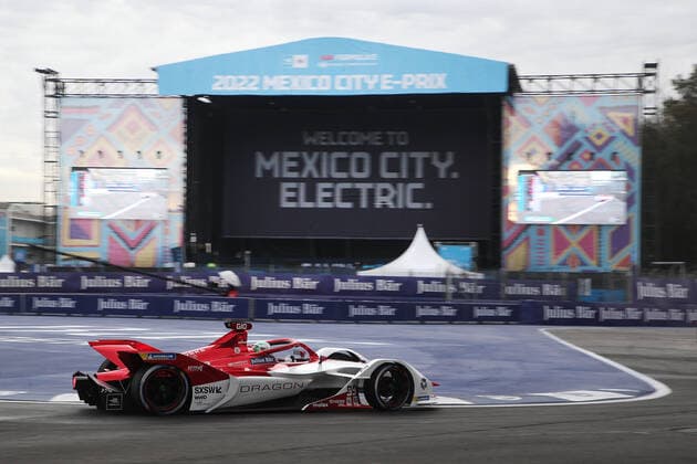 Antonio Giovinazzi (ITA), Dragon Penske Autosport, Formel E Weltmeisterschaft, Saison 8, Mexiko- City E- Prix, 12.02.2022, MEX