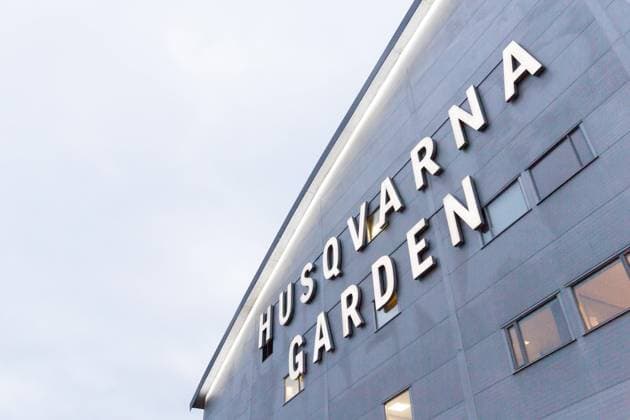 220212 Exteriör av Husqvarna Garden inför ishockeymatchen i Hockeyallsvenskan mellan HV71 och Karlskoga den 12 februari 2022 i Jönköping. Copyright: AXELxBOBERG BB220212AX007