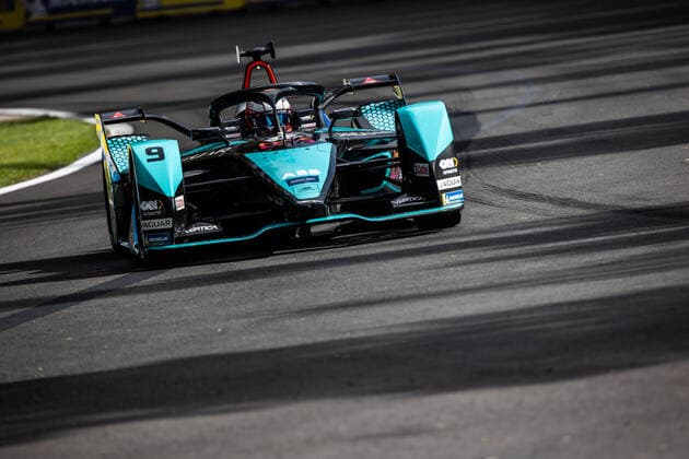 09 EVANS Mitch (nzl), Jaguar TCS Racing, Jaguar I-Type 5, action during the 2022 Mexico City ePrix, 2nd meeting of the 2021-22 ABB FIA Formula E World Championship, WM, Weltmeisterschaft on the Autodromo Hermanos Rodriguez from February 10 to 11, in Mexico City, Mexico - AUTO - 2022 FORMULA E Mexico City ePRIX DPPI Panoramic  03422003_GH_57740