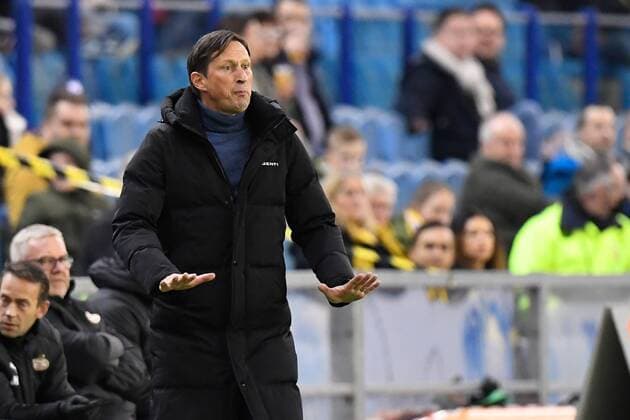 ARNHEM, 12-02-2022, GelreDome, football, Dutch Eredivisie, season 2020 2021, PSV coach Roger Schmidt during the match Vitesse - PSV Vitesse - PSV  x15355402x Copyright: