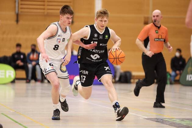 2. Basketball Bundesliga ProB Basketball ART Giants Düsseldorf gegen WWU Baskets Münster, 12.02.2022 ; 2. Basketball Bundesliga ProB Basketball ART Giants Düsseldorf gegen WWU Baskets Münster am 12.02.2022, Duesseldorf. Copyright: xBEAUTIFULxSPORTS KennyxBeelex