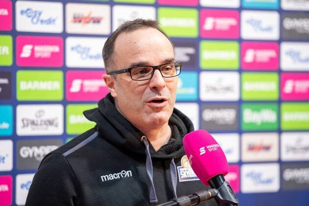Head Coach Diego Ocampo (Fraport Skyliner) im Interview, FC Bayern Basketball vs. Fraport Skyliners, easyCredit BBL, 13.02.2022 Muenchen Bayern Deutschland