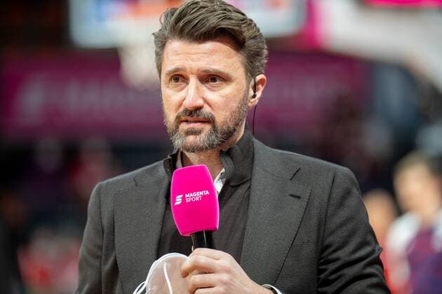 FCBB Geschaeftsfuehrer Marco Pesic (FC Bayern) im Interview, FC Bayern Basketball vs. Fraport Skyliners, easyCredit BBL, 13.02.2022 Muenchen Bayern Deutschland