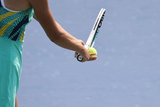Typical during qualifying round of 2022 Dubai Championships in Dubai, 14 02 2022; -