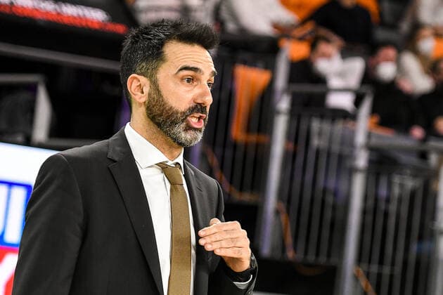GER, BBL, ratiopharm Ulm vs Basketball Löwen Braunschweig 15.02.2022, ratiopharm arena, Neu-Ulm, GER, BBL, ratiopharm Ulm vs Basketball Löwen Braunschweig, im Bild Jesus Ramirez (Braunschweig) nordphotoxGmbHx xHafner nph00200