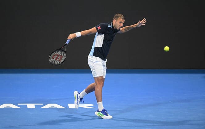 2022 ATP, Tennis Herren Exxon Mobil Qatar Open Daniel Evans , (GBR)
