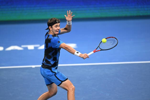 2022 ATP, Tennis Herren Exxon Mobil Qatar Open Egor Gerasimov , (BLR)