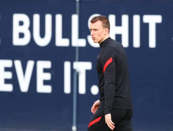 Europa League RB Leipzig - Training 16.12.2022 Leipzig, 16.02.2022, RBL Trainingszentrum, Europa League , RB Leipzig Abschlusstraining am Vortag von RBL v. Real San Sebastian , Im Bild: Lukas Klostermann (16, RB Leipzig) ,