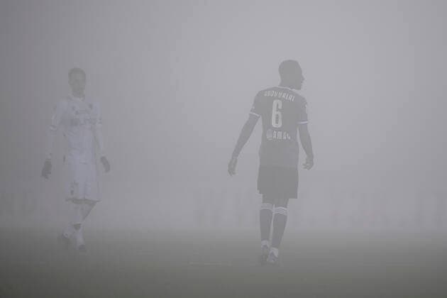 Photo Fabio Ferrari LaPresse 16 February, 2022 Soccer Alessandria Vs U.S.Lecce - Serie BKT 2021 2022 - stadio Moccagatta In the pic: Abou Ba (US Alessandria Calcio 1912)  Copyright: xFabioxFerrari LaPressex