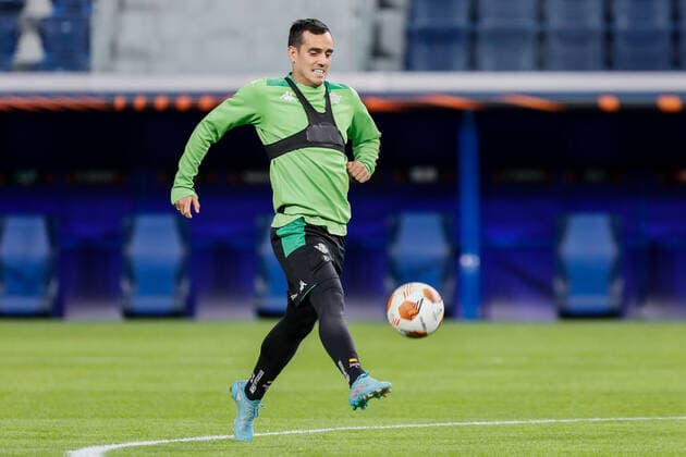 Zenit V Betis: Play-off - UEFA Europa League Juanmi of Real Betis in action during training session on the eve of the UEFA Europa League play-off first leg match between Zenit St. Petersburg and Real Betis on February 16, 2022 at Gazprom Arena in Saint Petersburg, Russia. Saint Petersburg Russia  Copyright: xMikexKireevx originalFilename:kireev-zenitvbe220216_np9Cn.jpg