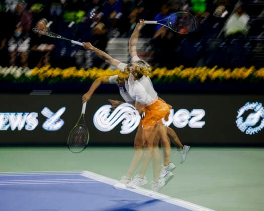 Sport Bilder des Tages Simona Halep,Mehrfachbelichtung Copyright: xJuergenxHasenkopfx