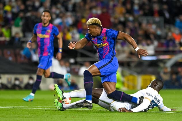 17th February 2022; Camp Nou; Barcelona; Spain; UEFA Europa League; FC Barcelona, Barca vs Napoli; Adama Traore Diarra (Barca) Barcelona Barcelona Spain Futbol Copyright: xGerardxFrancox xAgenciaxLOFx