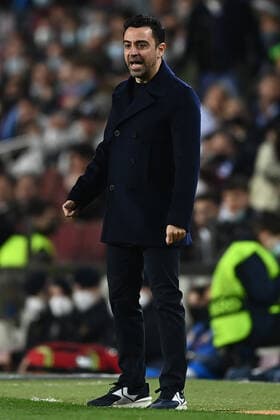 Db Barcellona (Spagna) 17 02 2022 - Europa League Barcellona-Napoli foto Daniele Buffa Image Nella foto: Xavi 