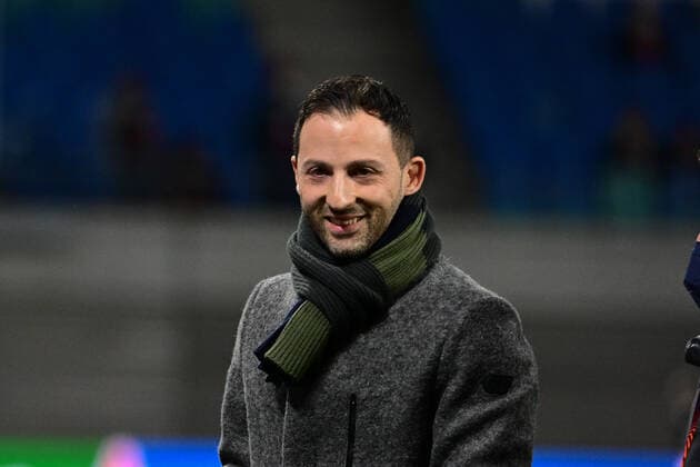 Domenico Tedesco (Cheftrainer Leipzig), RB Leipzig vs. Real Sociedad, Europa League, PLayoff Hinspiel, 17.02.2022