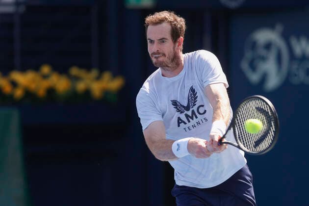 Andy Murray Tennis - Dubai Duty Free Tennis Championships - ATP, Tennis Herren - Dubai Duty Free Tennis Stadium - Dubai - - United Arab Emirates - 19 February 2022. Copyright: xJuergenxHasenkopfx