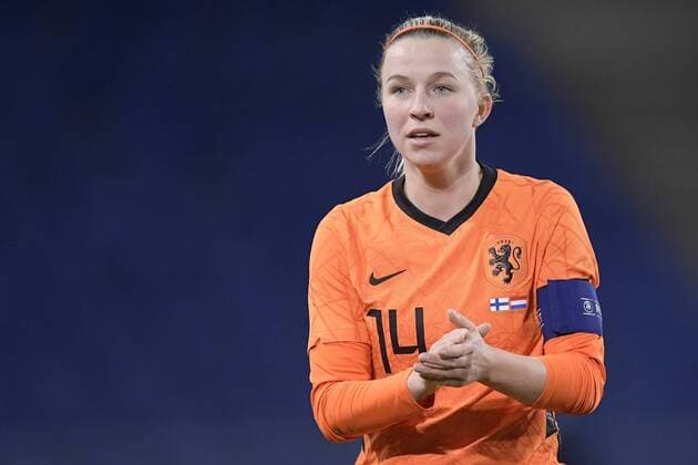 LE HAVRE - Jackie Groenen of Holland women during the international women s friendly match between Finland and the Netherlands at Stade Oceane on February 19, 2020 in Le Havre, France. ANP Tournoi de France 2022 2021 2022 xVIxANPxSportx xxANPxIVx