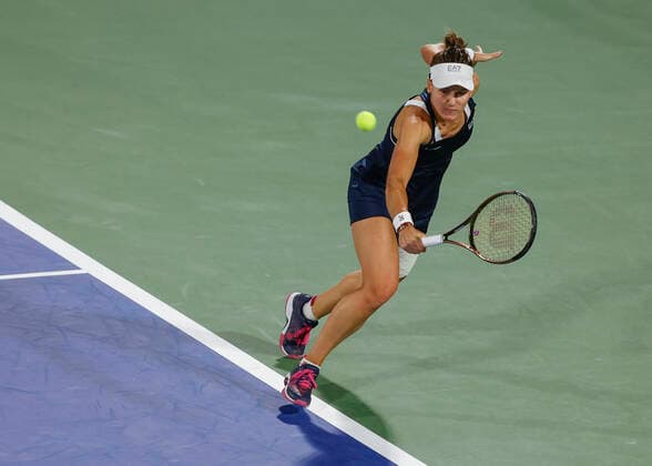 Veronika Kudermetova, Finale, Endspiel Tennis - Dubai Tennis Championships - WTA, Tennis Damen - Dubai Duty Free Tennis Stadium - Dubai - - United Arab Emirates - 19 February 2022. Copyright: xJuergenxHasenkopfx