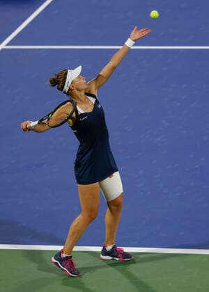 Veronika Kudermetova, Finale, Endspiel Tennis - Dubai Tennis Championships - WTA, Tennis Damen - Dubai Duty Free Tennis Stadium - Dubai - - United Arab Emirates - 19 February 2022. Copyright: xJuergenxHasenkopfx